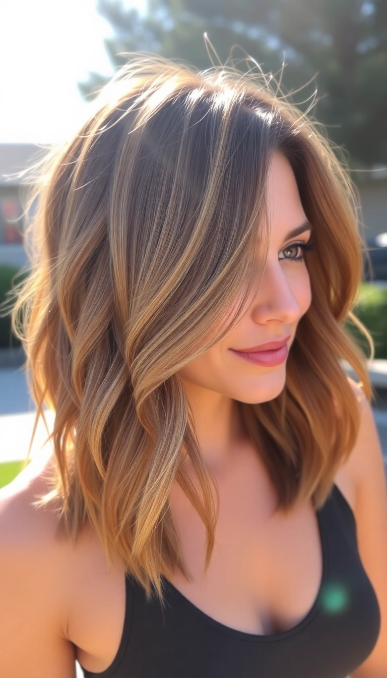 25 Long Shaggy Haircuts That Will Transform Your Look Instantly! - 6. Ombre Shag