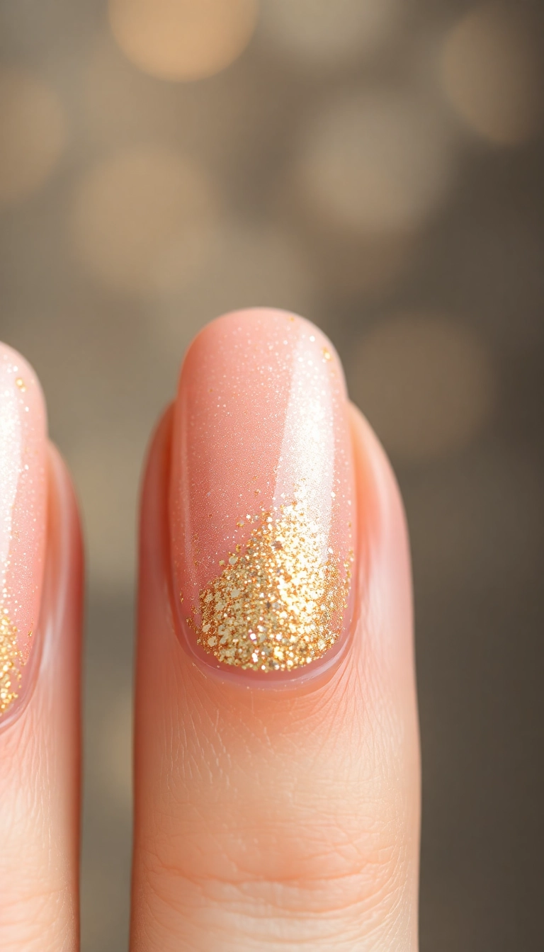 22 Fresh Spring Nail Designs That Will Make You Want to Show Off Your Hands! - 14. Glitter Gradient