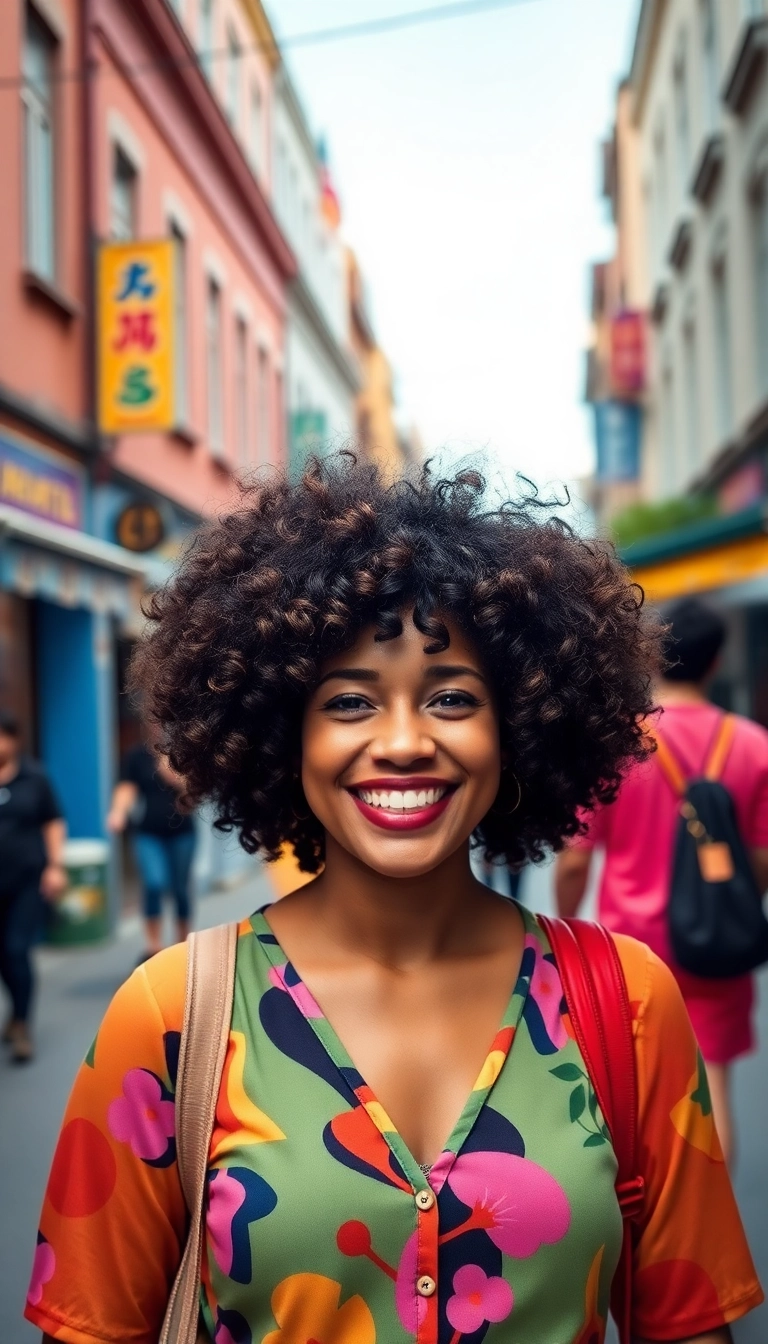 22 Gorgeous Medium-Length Curly Haircuts You'll Want to Try Right Now! - 10. Voluminous Curly Bob