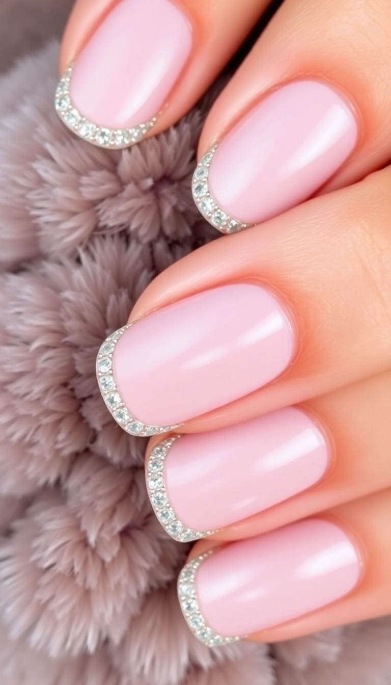 22 Fresh Spring Nail Designs That Will Make You Want to Show Off Your Hands! - 18. Bejeweled Tips