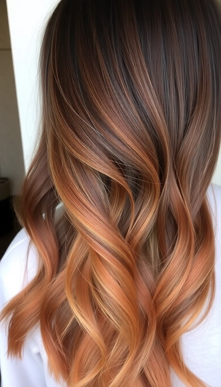 25 Stunning Red Copper Hair Color Ideas You Need to Try Now! - 2. Subtle Copper Ombre