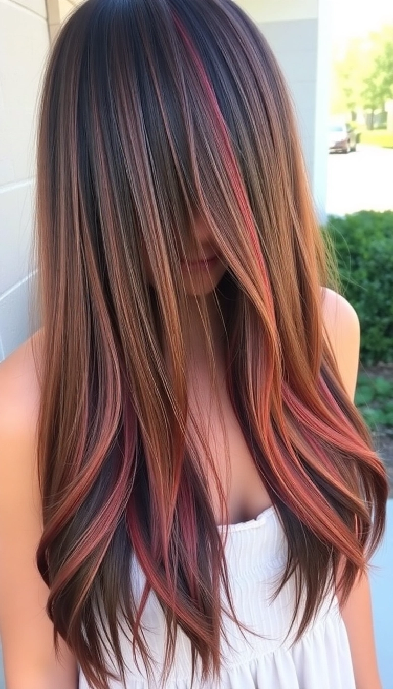 25 Stunning Red Copper Hair Color Ideas You Need to Try Now! - 4. Red Copper Highlights