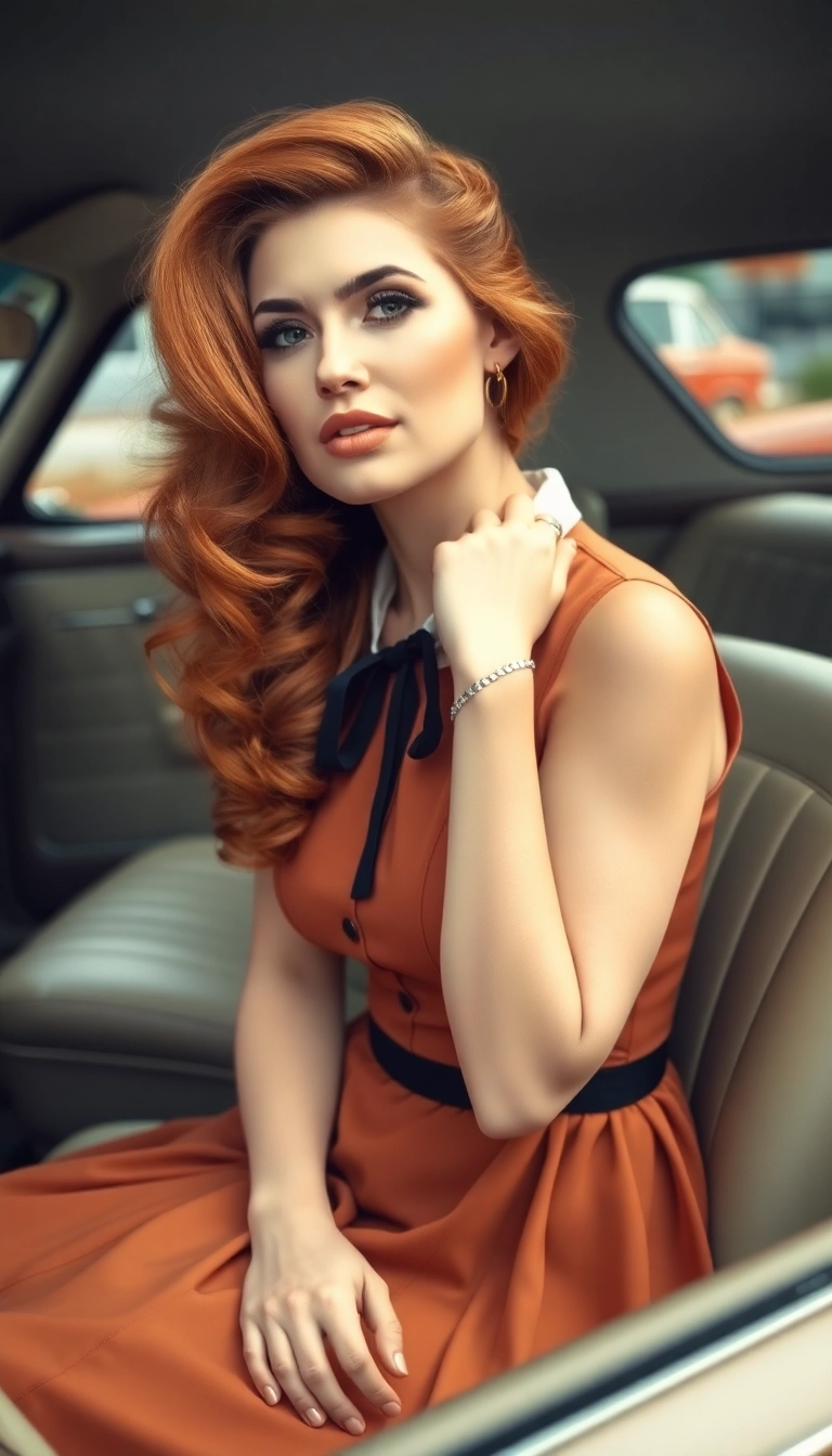 25 Stunning Red Copper Hair Color Ideas You Need to Try Now! - 7. Vintage Copper Curls