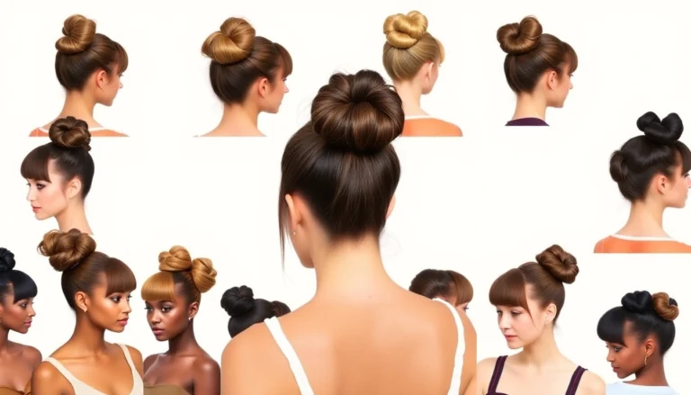 22 Chic Bun with Bangs Hairstyles That’ll Turn Heads at Any Event!