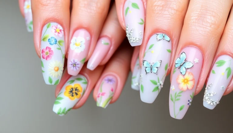 22 Fresh Spring Nail Designs That Will Make You Want to Show Off Your Hands!