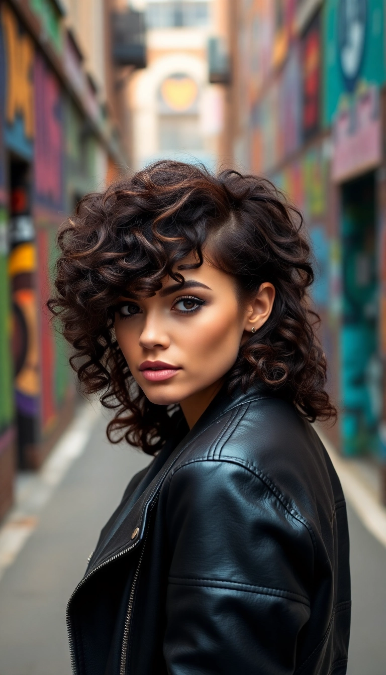 22 Edgy Short Haircuts That Will Make You Want to Chop It All Off! - 24. Edgy Curly Bob