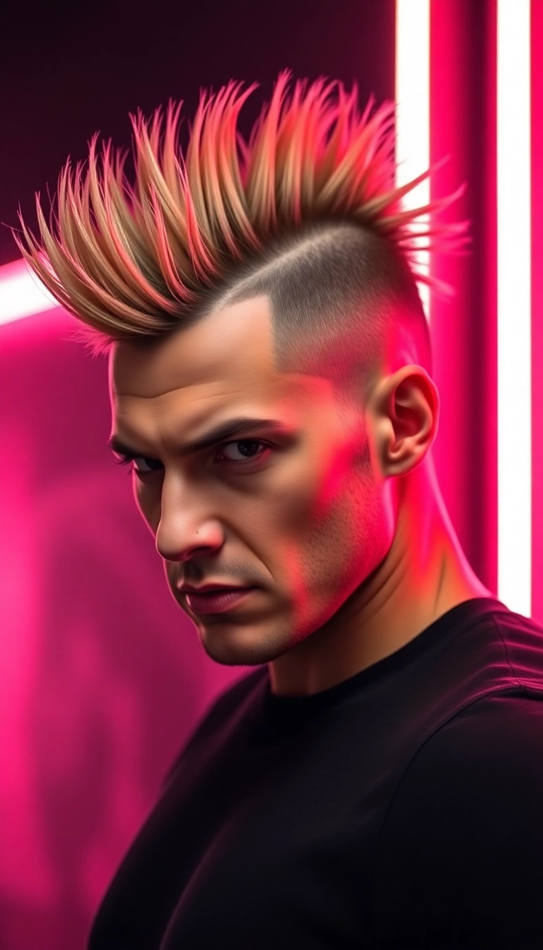 18 Short Spiky Haircuts That Will Make You the Center of Attention! - 4. The Mohawk Twist