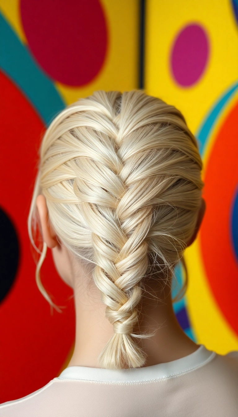 23 Stunning Blonde Braids for a Perfect Boho Look (You Won't Believe #12!) - 14. Zigzag Braid