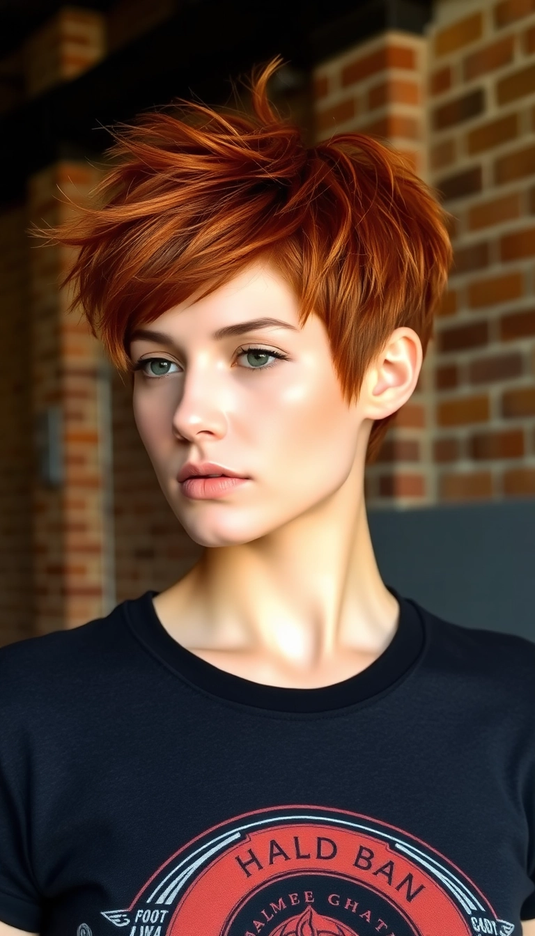 22 Edgy Short Haircuts That Will Make You Want to Chop It All Off! - 26. Textured Pixie with Undercut