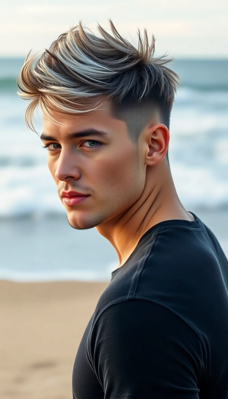 18 Short Spiky Haircuts That Will Make You the Center of Attention! - 6. Frosted Tips