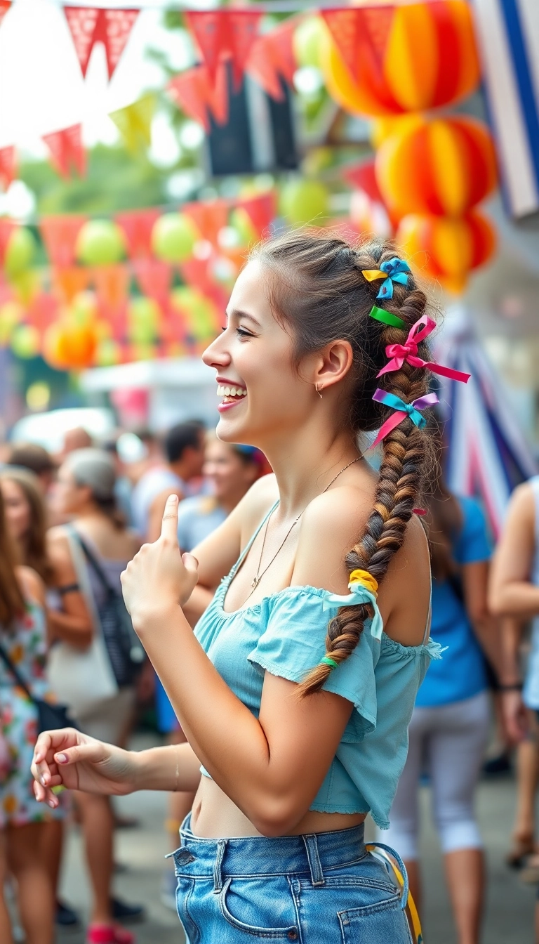 23 Stunning Blonde Braids for a Perfect Boho Look (You Won't Believe #12!) - 26. Bubble Braid