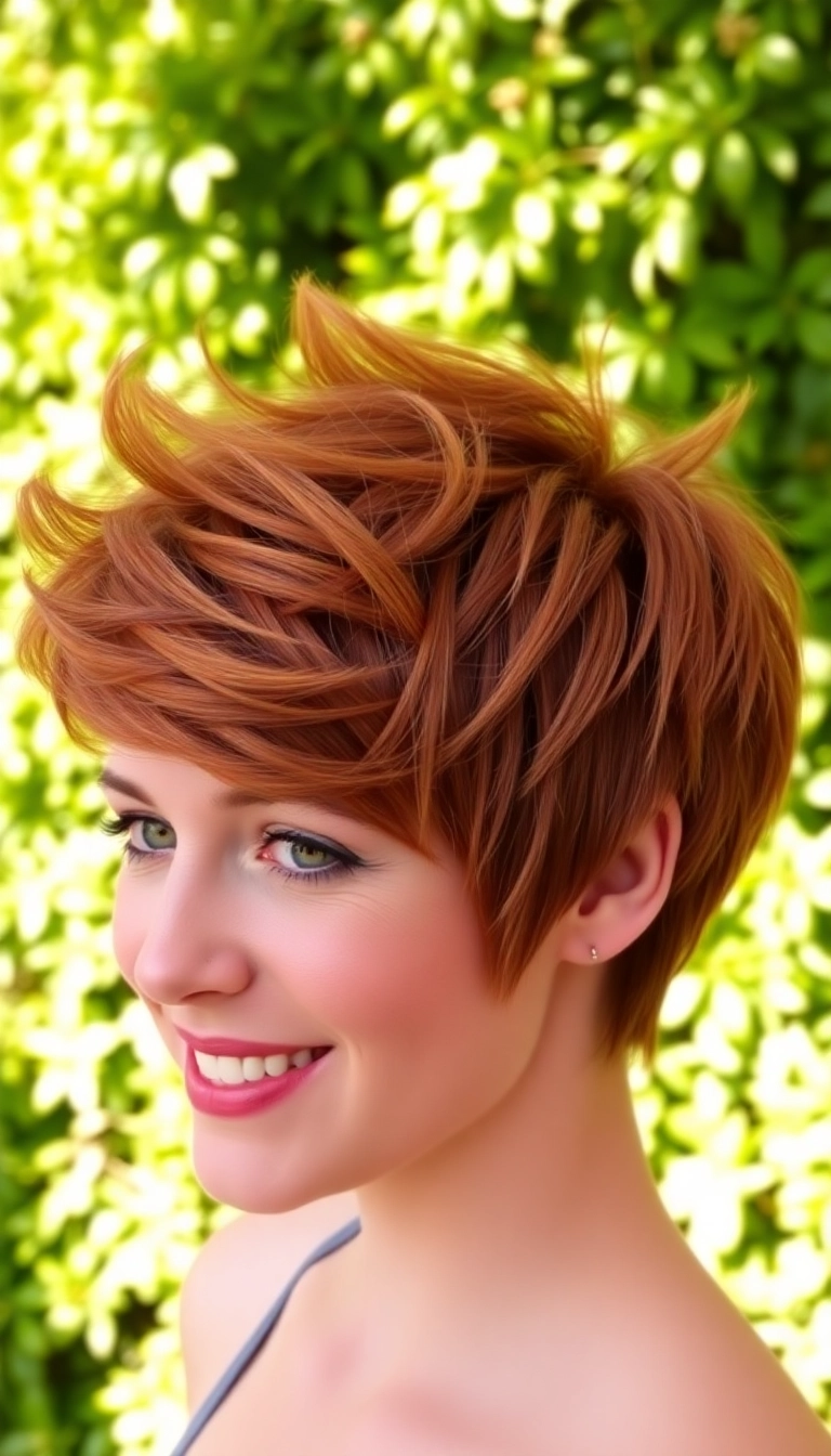 18 Short Spiky Haircuts That Will Make You the Center of Attention! - 1. Textured Pixie Cut