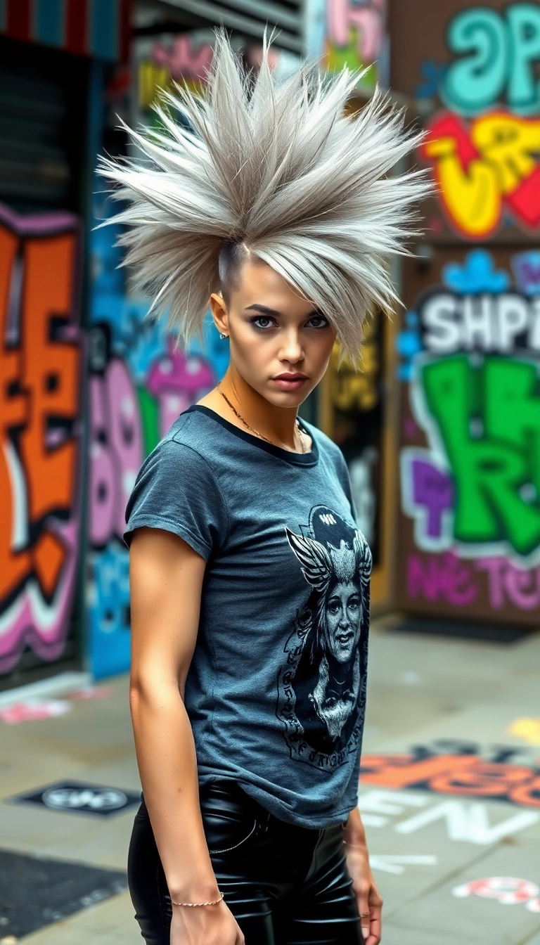 22 Edgy Short Haircuts That Will Make You Want to Chop It All Off! - 13. Edgy Faux Hawk