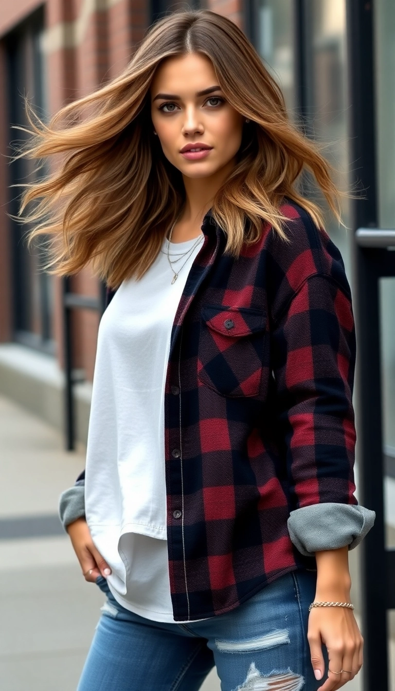 22 Jaw-Dropping 90s Grunge Haircuts Ideas That Will Make You Want to Chop It All Off! - 3. Layered Shag Cut